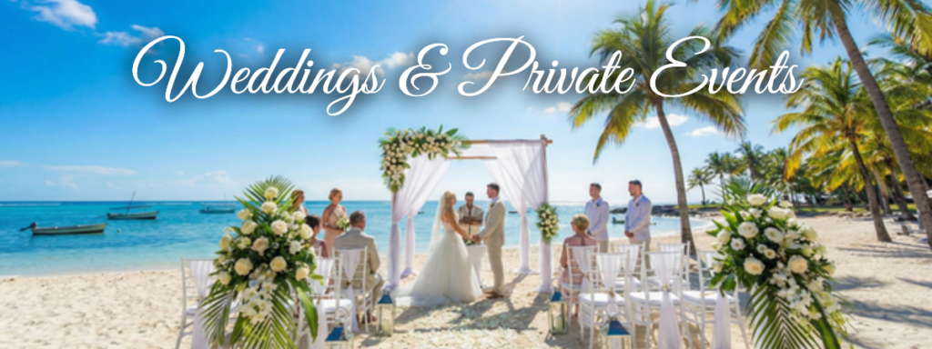 Weddings & Private Events in Mauritius